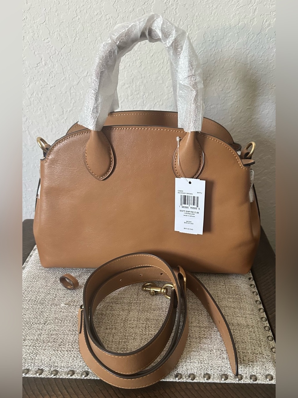 Coach Soft Empire Carryall 28 - Picture 2 of 12